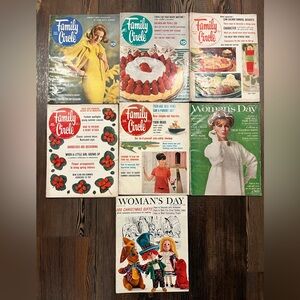 1960’s Family Circle & Woman’s Day Magazines